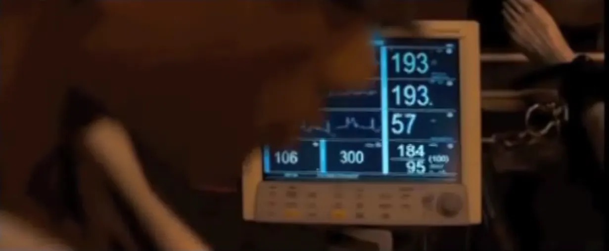 I Am Legend EKG scene